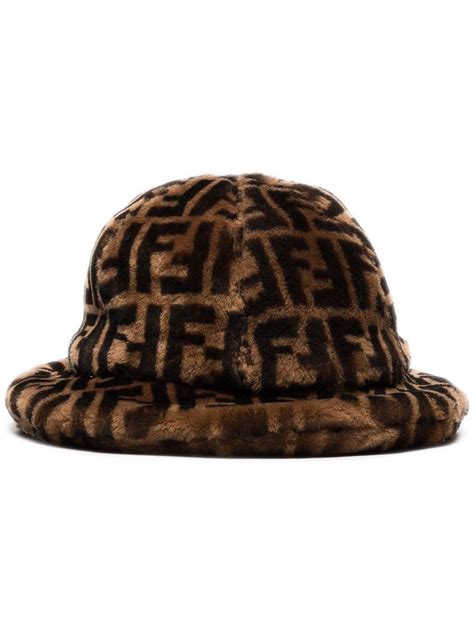 fendi baseball cap|fendi fuzzy bucket hat.